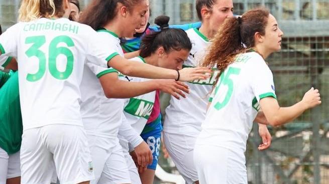 Sassuolo show: va sotto, poi si scatena e rifila una manita alla Florentia