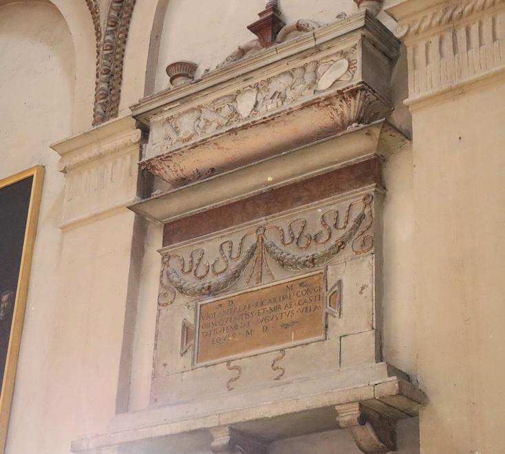 Violantilla sepolta in San Francesco La tomba fu elogiata da D’Annunzio