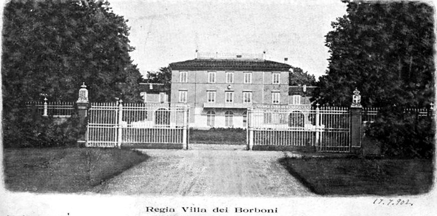 L’ingresso della Tenuta Borbone
