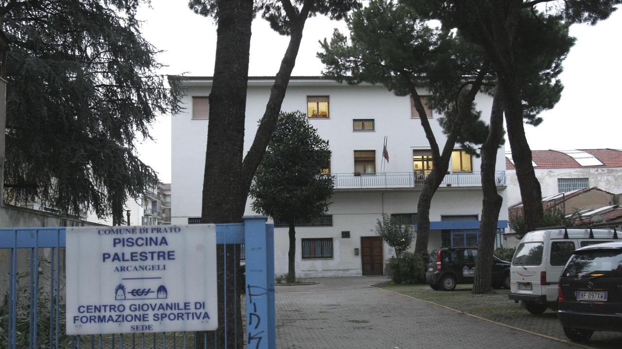 La piscina di via Arcangeli quando era ancora aperta