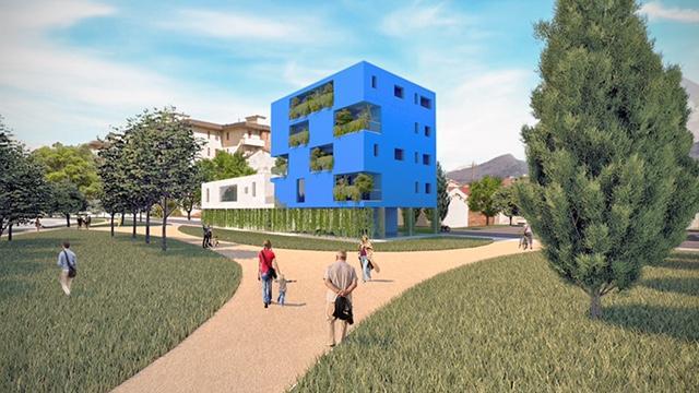 Uno dei rendering del progetto