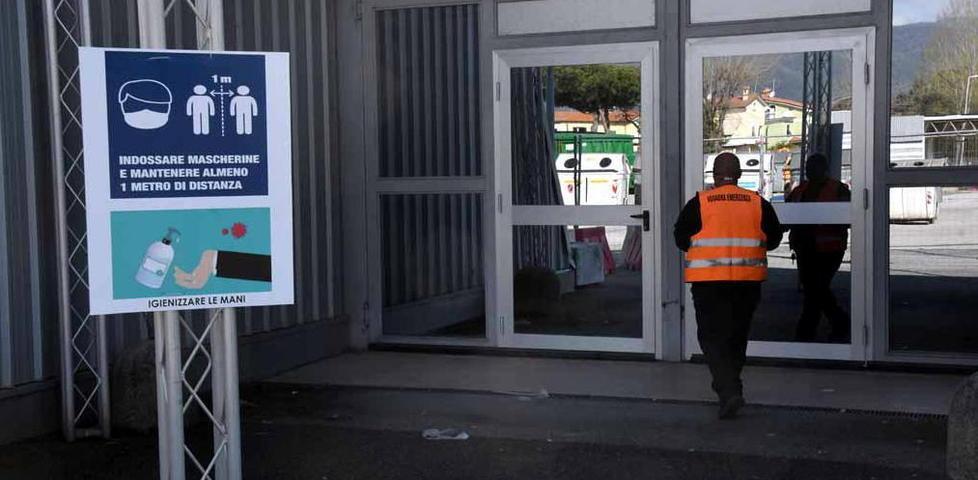Maxi centro vaccinale, arrivato il giorno X Alle 8.30 di stamani l’apertura dei cancelli 