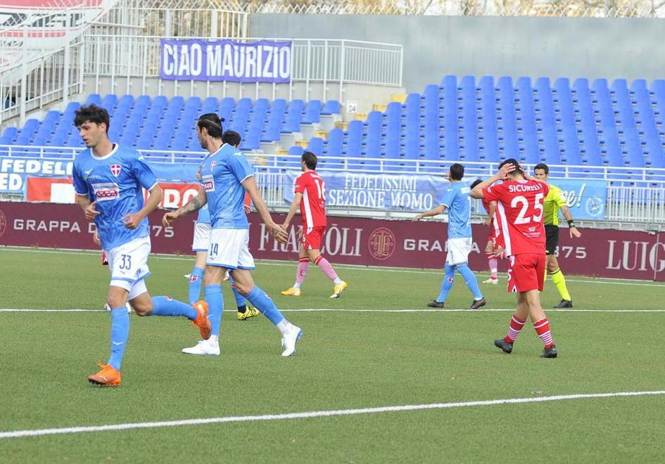 Questa volta il 90’ è fatale al Grosseto Ma quanta fatica per questo Novara 