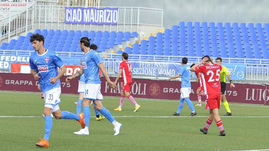 Questa volta il 90’ è fatale al Grosseto Ma quanta fatica per questo Novara