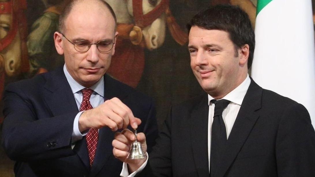 Enrico Letta e Matteo Renzi