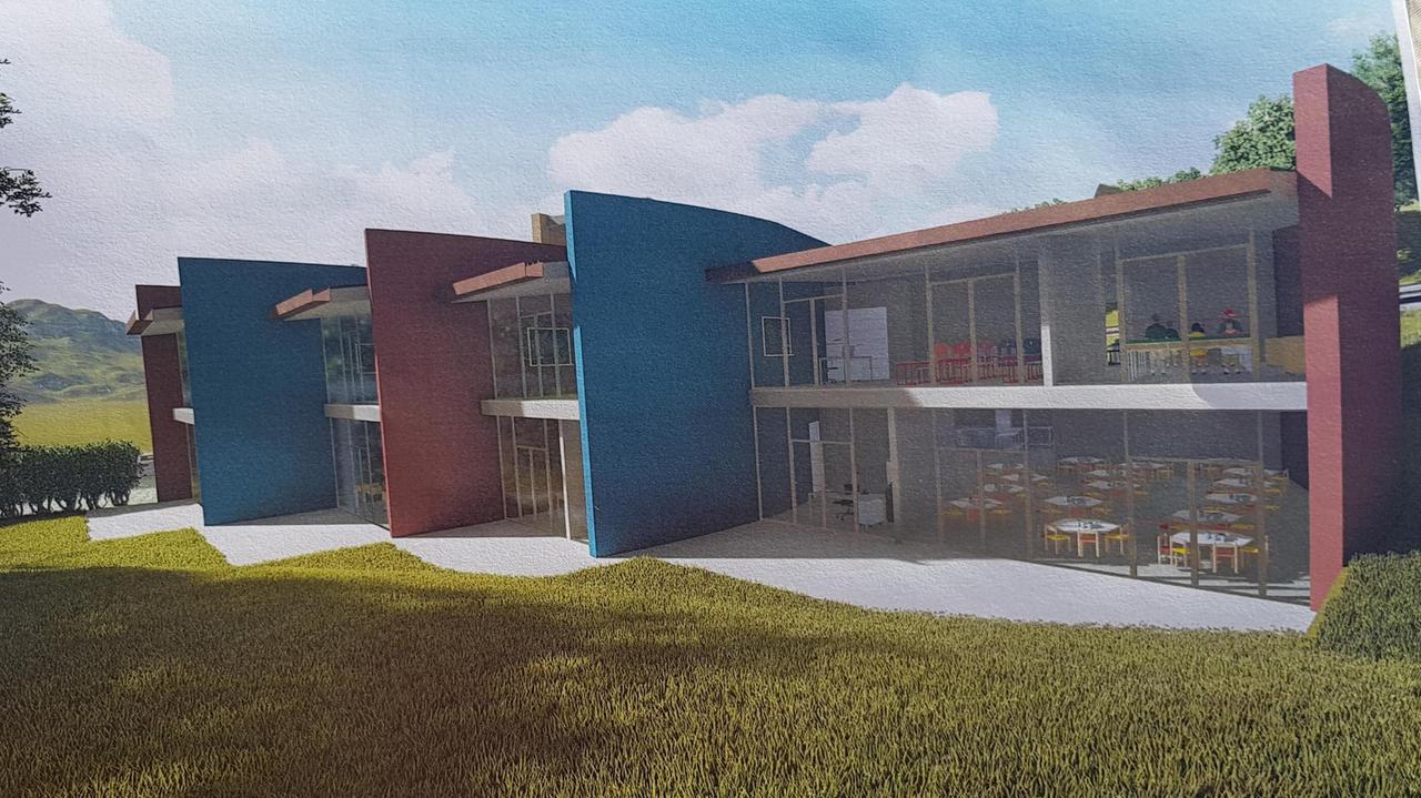 Partito il cantiere per costruire la scuola di Scesta entro maggio 2022