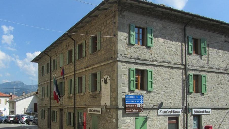 La sede di Unicredit a Bisana