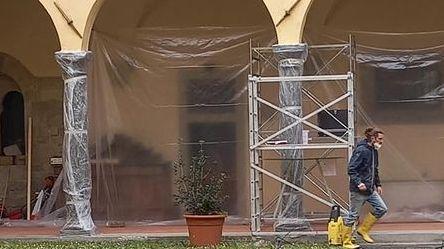 L’ex convento torna a nuova vita: iniziati i lavori nel chiostro