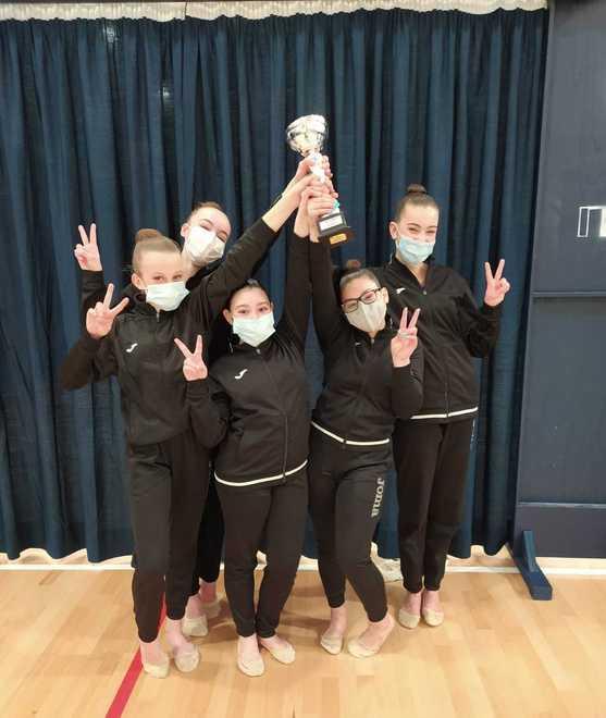 Oro e argento per le atlete della Ritmica Girasole 