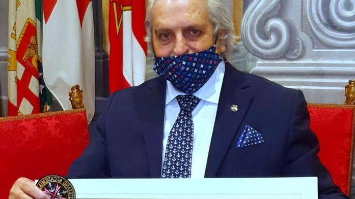 A Italo Monsellato il diploma dell’Accademia di Marina