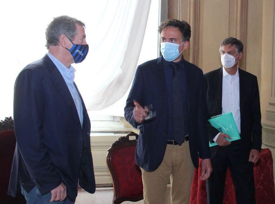 Pisa, Alexander Knaster torna in città per lui il primo colloquio con il sindaco 
