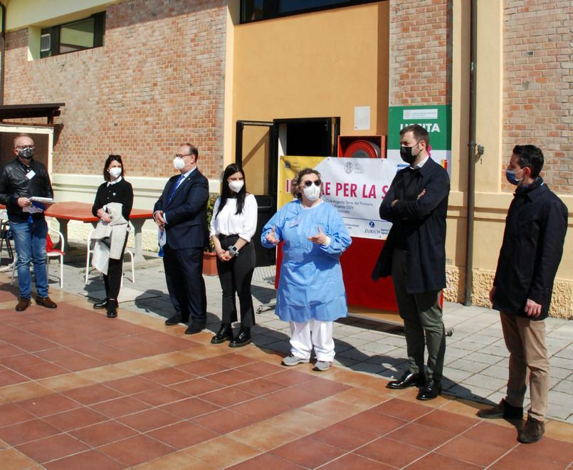 Avis, Lions e Leo sono già in campo per le vaccinazioni 