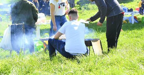 Una festa familiare con barbecue fermata dai carabinieri