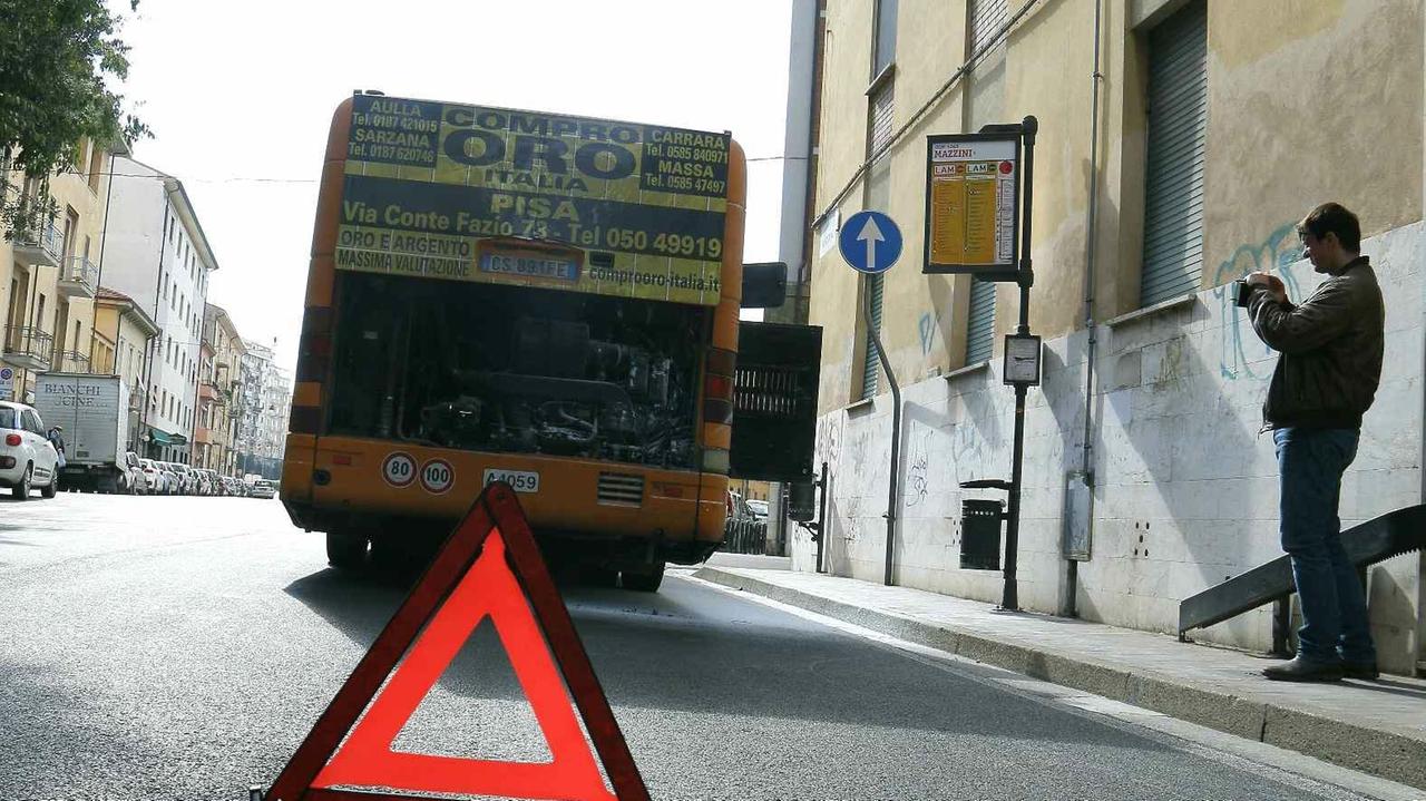 Un bus Ctt guasto