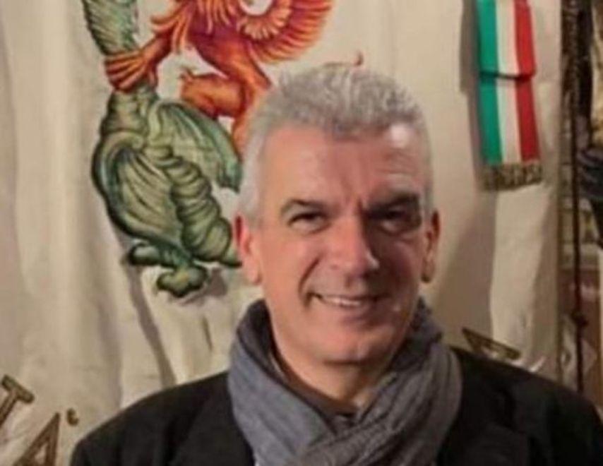 Il sindaco di Volterra, Giacomo Santi