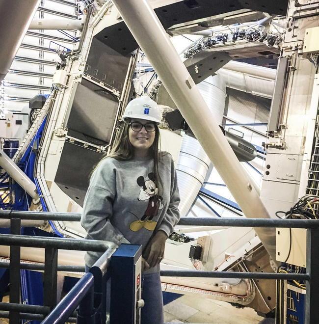 Cecilia Lazzoni conclude il dottorato di ricerca in Astronomia a Padova