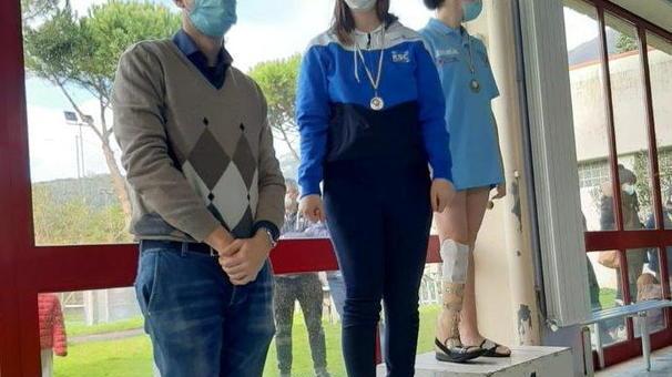 Raduno federale a Lignano Sabbiadoro per Federica Cecchi