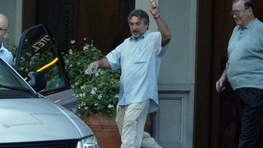 Il weekend di De Niro a Montecatini