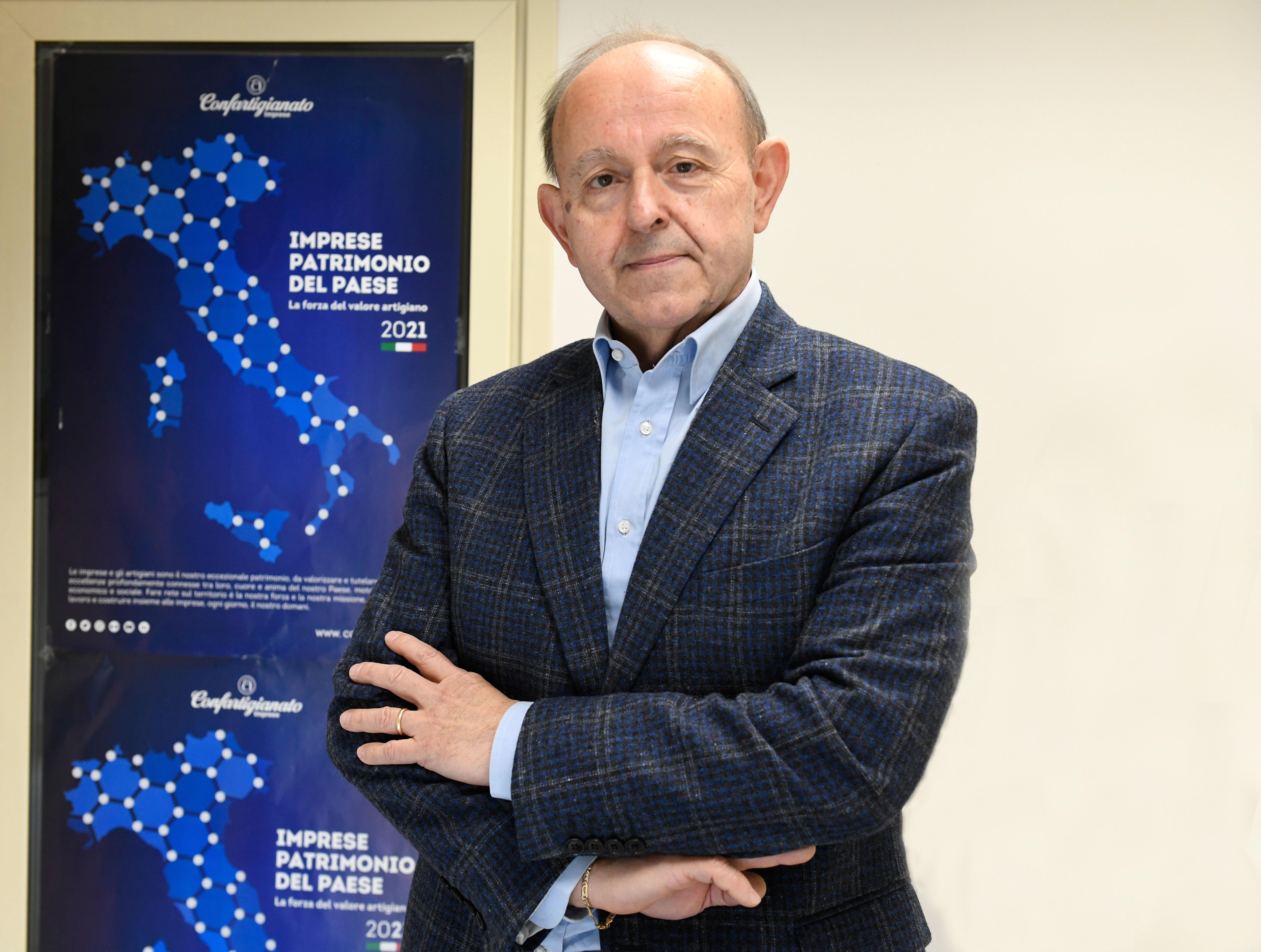 Roberto Favilla, presidente della Confartigianato