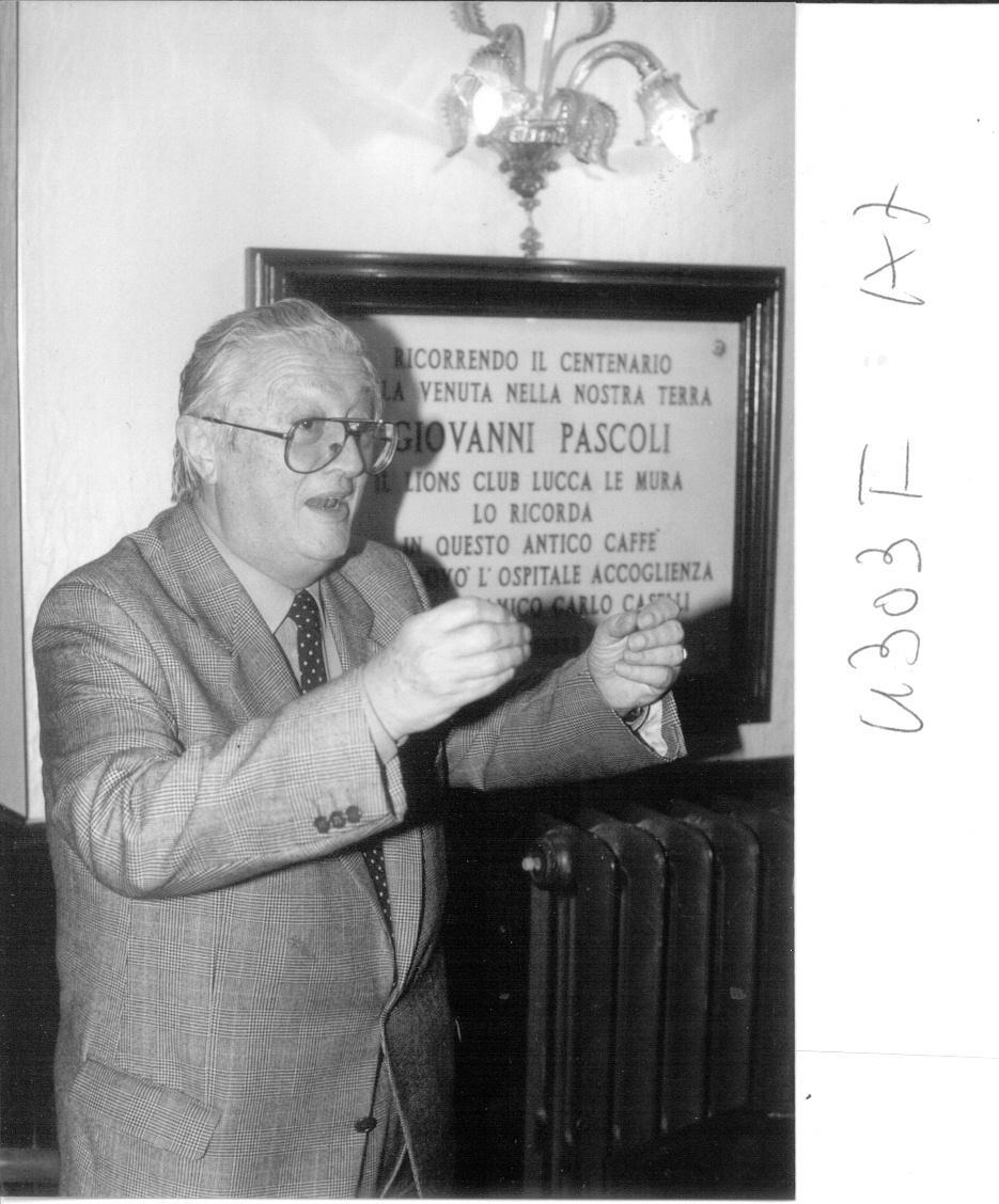 L'avvocato Giorgio Nencini in una vecchia foto