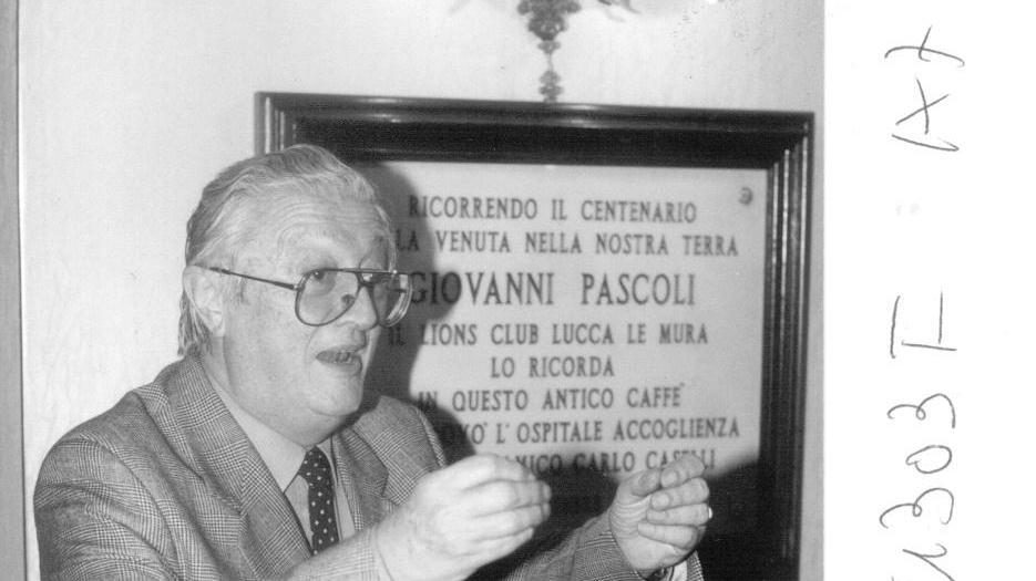 L'avvocato Giorgio Nencini in una vecchia foto