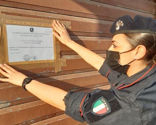 Comacchio, dieci giorni di stop alla pizzeria "Da Lele"
