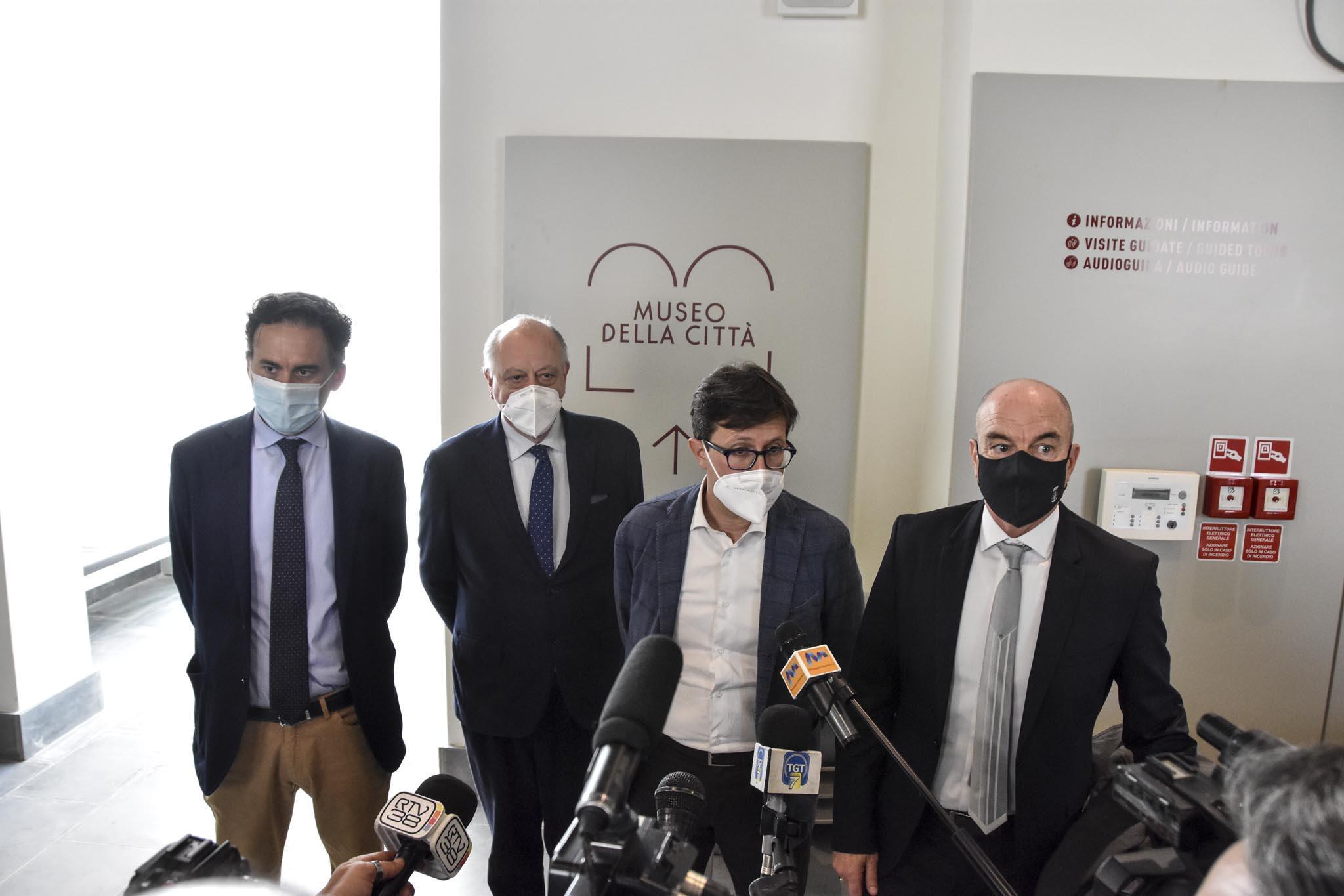 Conti, Tambellini, Nardella e Salvetti (foto Michele Silvestri)