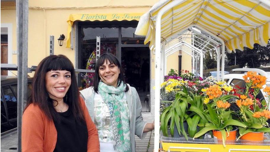 “La Serra”: da sinistra le titolari Alessia Fiorentini e Gianna Notturni