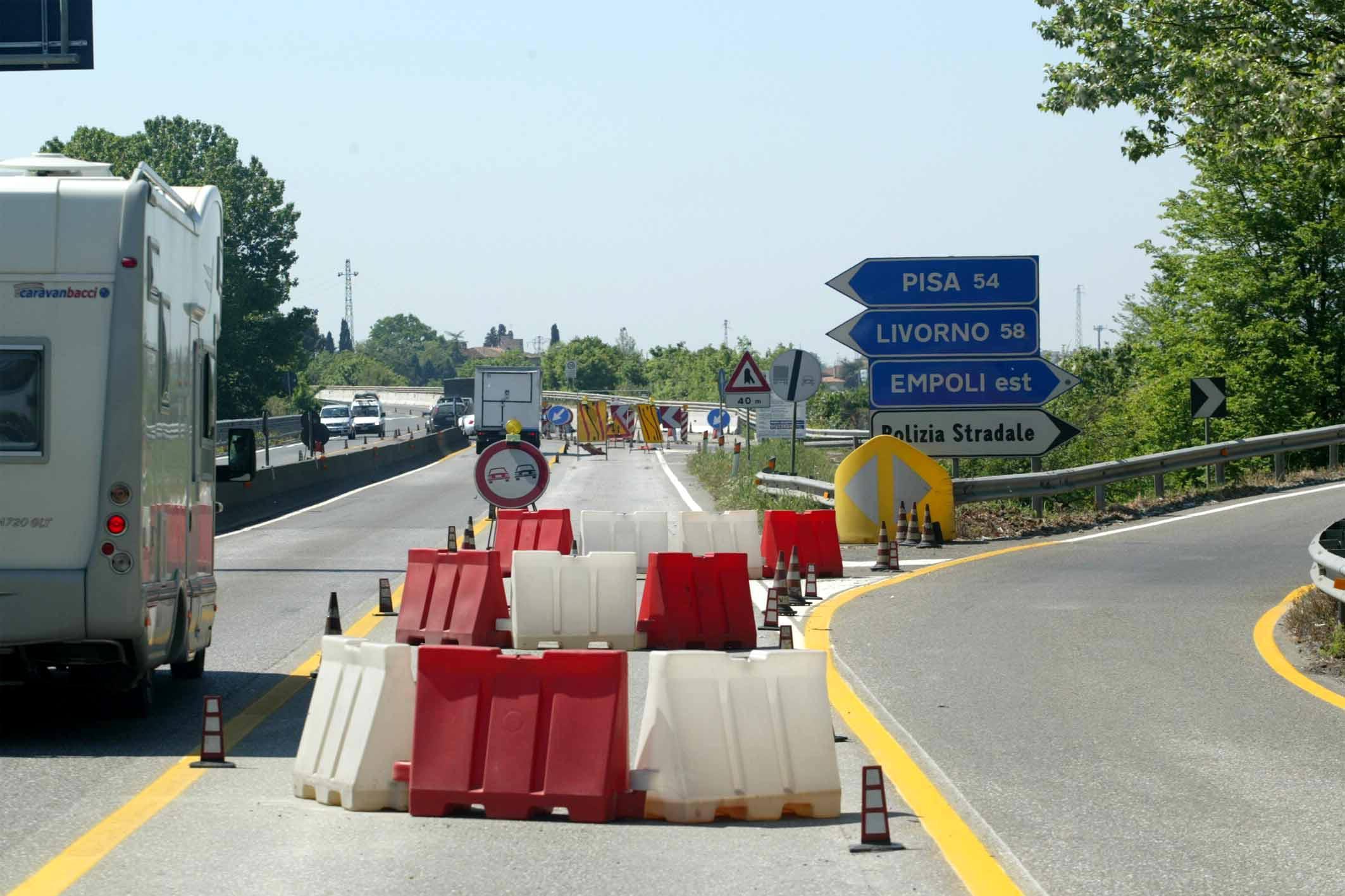 Un cantiere sulla Fi-Pi-Li