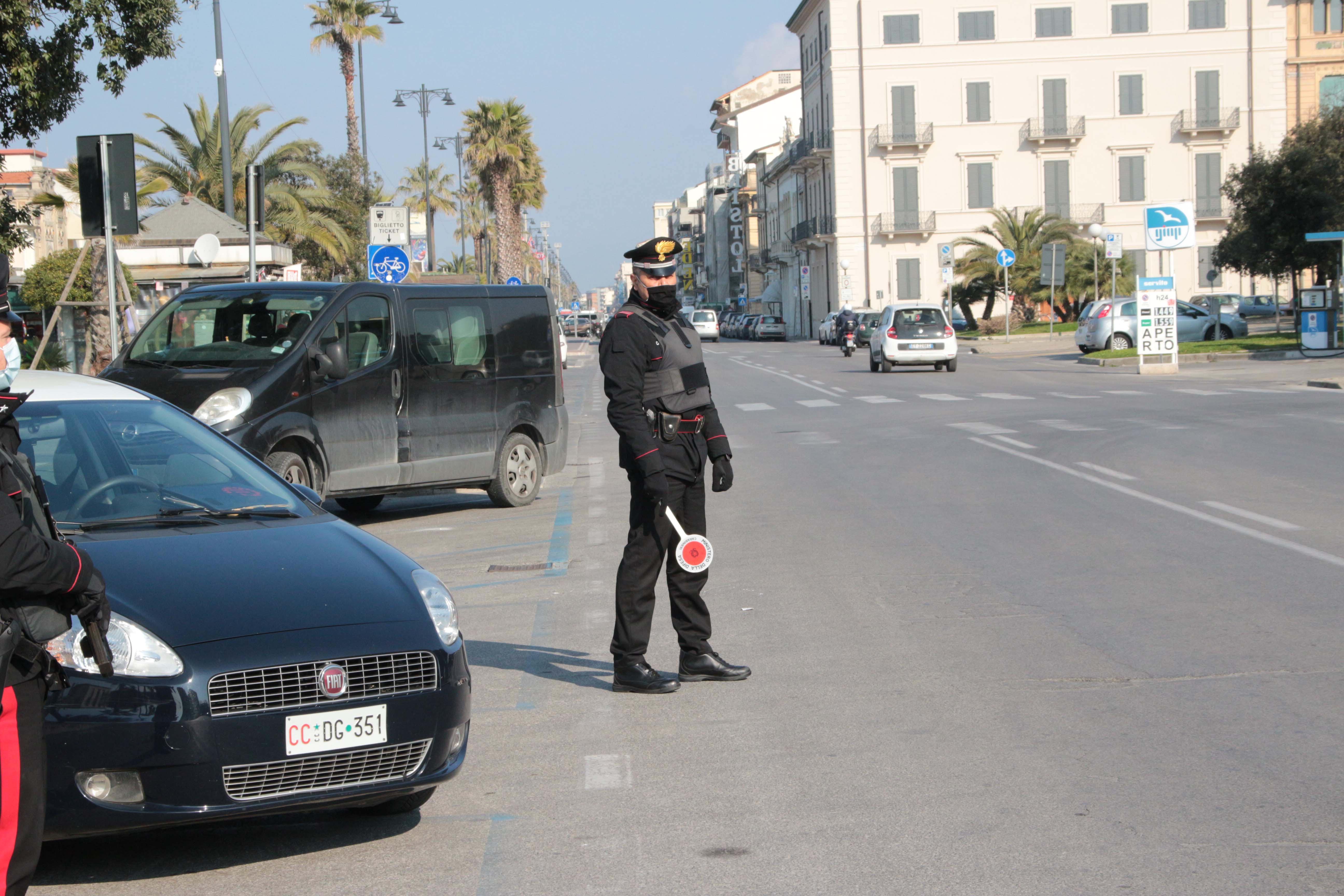 Un posto di blocco