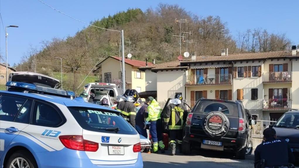 L'incidente in via Coriano a Felina