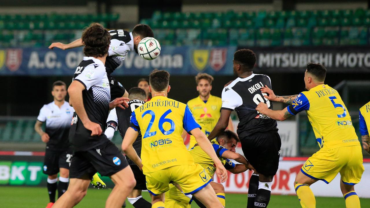 Colpo di testa vincente di Valoti e pareggio a Verona con il Chievo