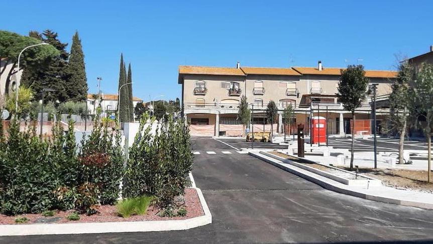 Piazza tutta nuova a Fonteblanda Si chiude il cantiere