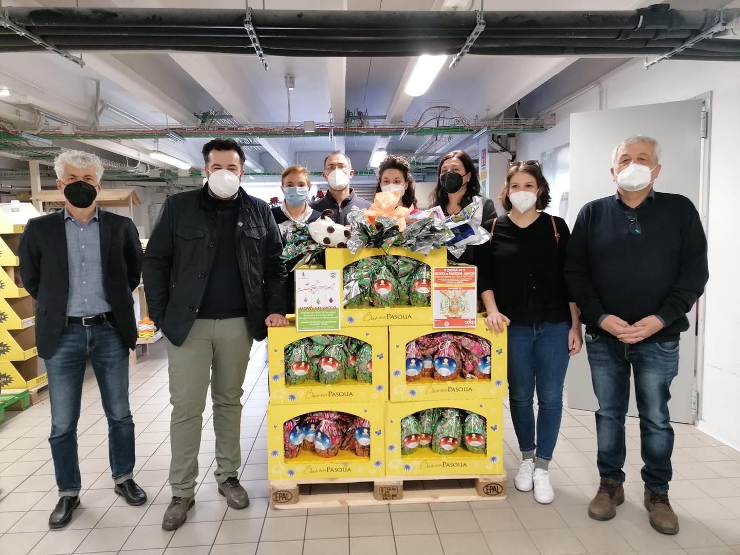 Grande successo dell'iniziativa "Uovo sospeso"