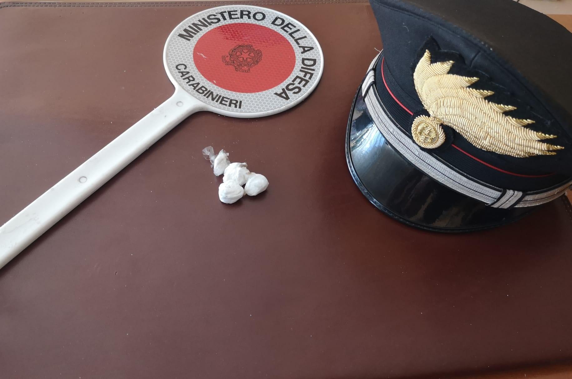 La droga trovata in possesso del 46enne denunciato sull'Amiata