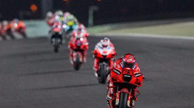 Festa Ducati in Qatar, Miller guida un trio di frecce rosse