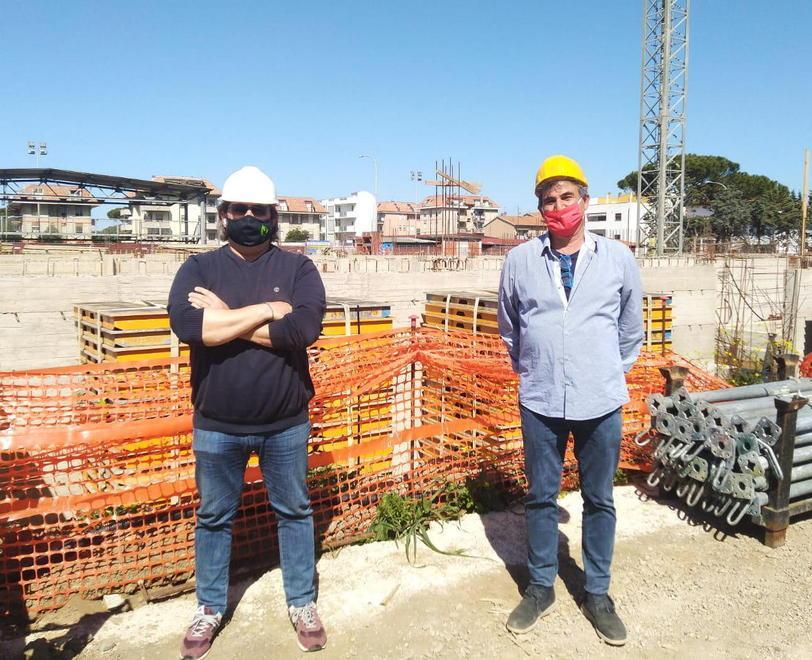 Cantiere per la nuova scuola A settembre 2022 tutti in aula 