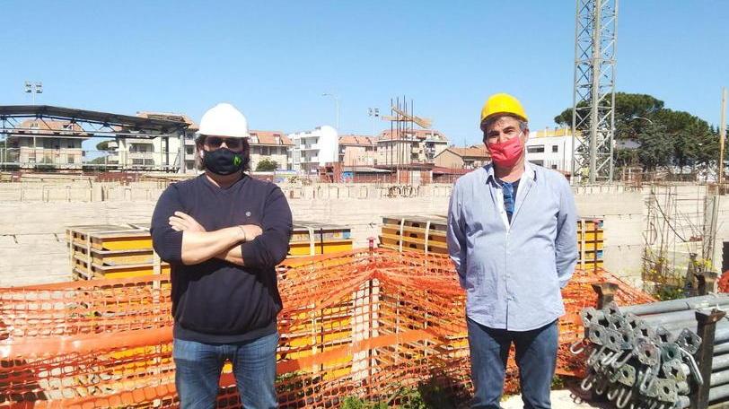 Cantiere per la nuova scuola A settembre 2022 tutti in aula