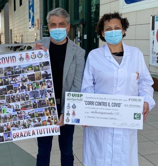 Consegnati 1.500 euro all’ospedale di Empoli