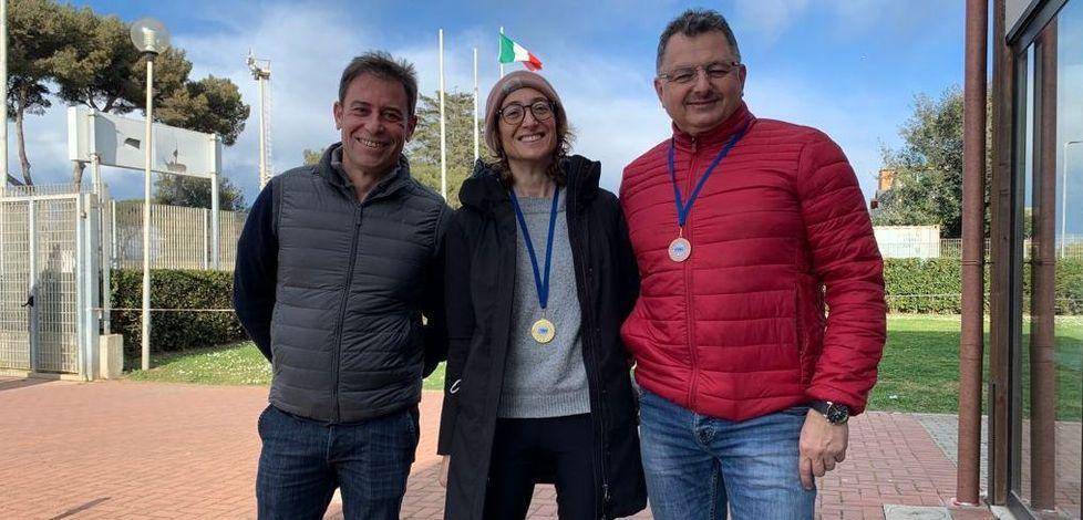 Un oro e un bronzo per la Rari Nantes ai campionati regionali Master di Livorno 