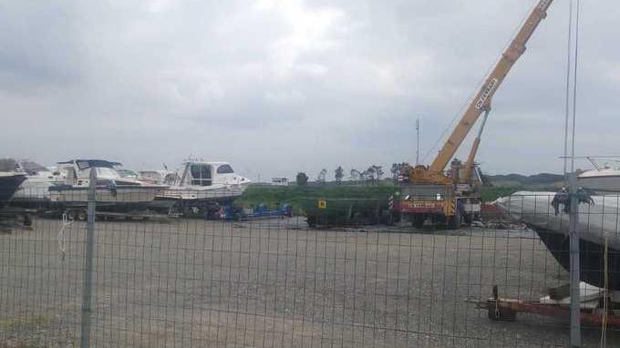 Raid nei cantieri navali, spariti due motori