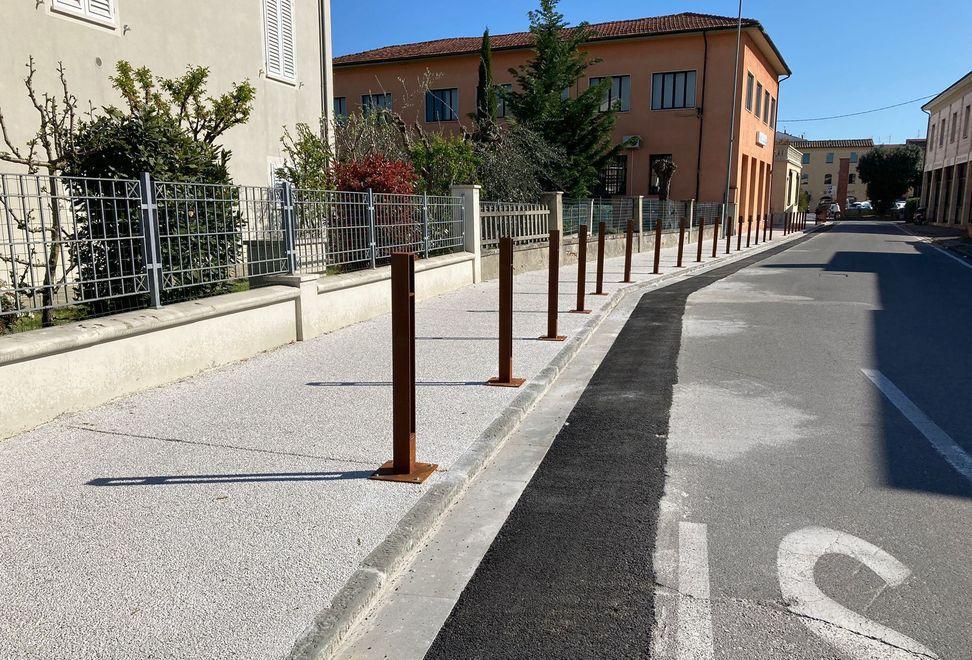 Un percorso più sicuro tra centro e viale Italia coi lavori da 50mila euro