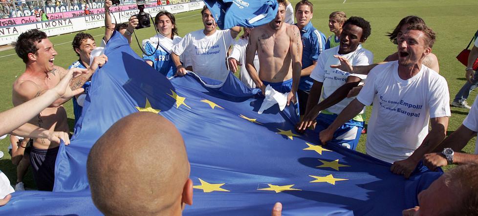 Con Cagni in panchina un 7° posto storico Gli azzurri accedono alla Coppa Uefa 