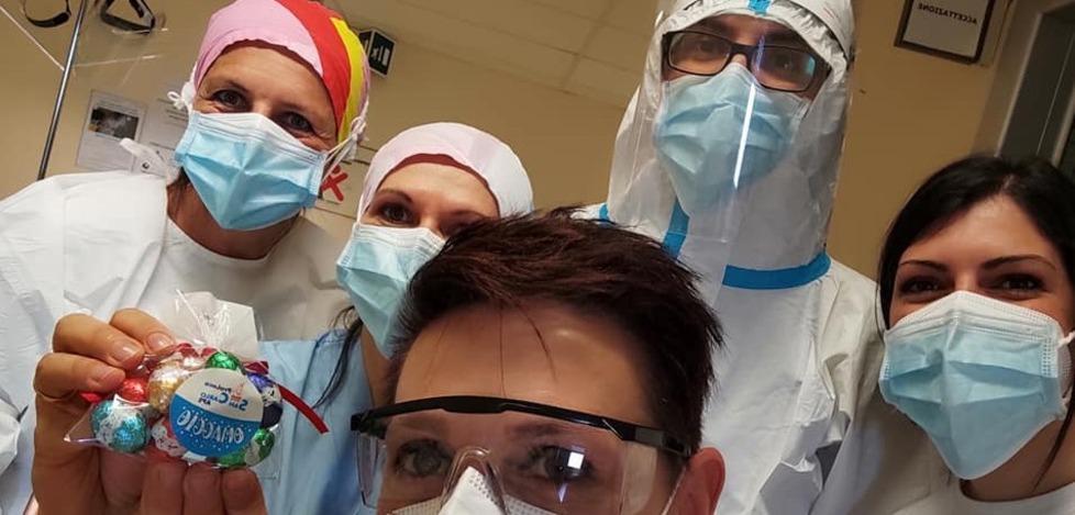 Dolci donati per le feste all’ospedale di San Giovanni in Persiceto