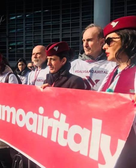 Vertenza Air Italy coro di no contro i licenziamenti