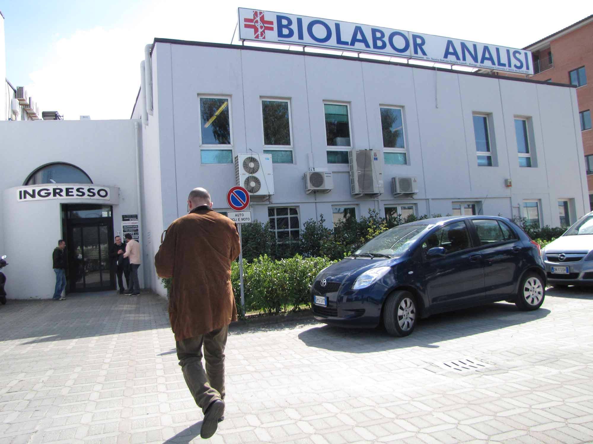 Il laboratorio Biolabor (foto d'archivio)