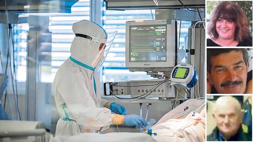 Un’infermiera con un paziente in terapia intensiva, Daniela Palamidessi, Pasquale Marrandino e Ferrero Pacini