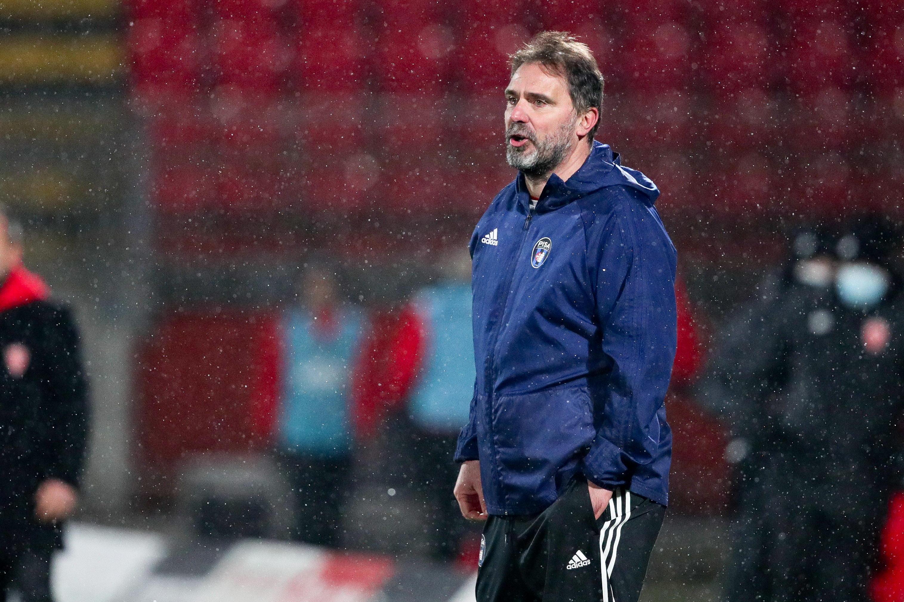 Il tecnico nerazzurro Luca D'Angelo