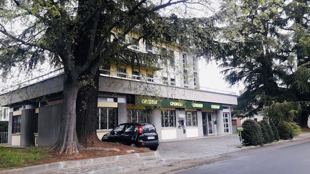 La sede Credem di Barco di Bibbiano
