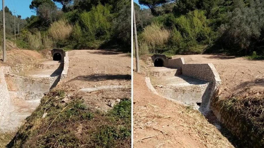Il rio della Croce in sicurezza